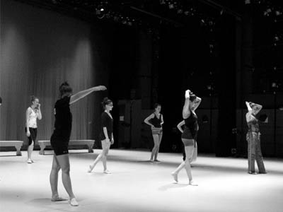 Dance Gala Tech Rehearsal Black & White